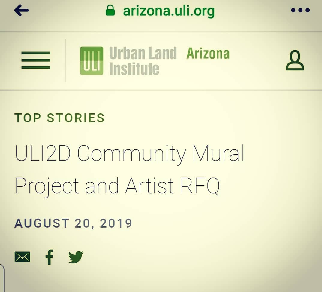 DEADLINE IS ALMOST HERE!

Please follow link to check out RFQ

arizona.uli.org/uli2d-communit…

arizona.uli.org

#ULI2Dmuralproject #artistcall #mural #murals #HugosArt #RFQ