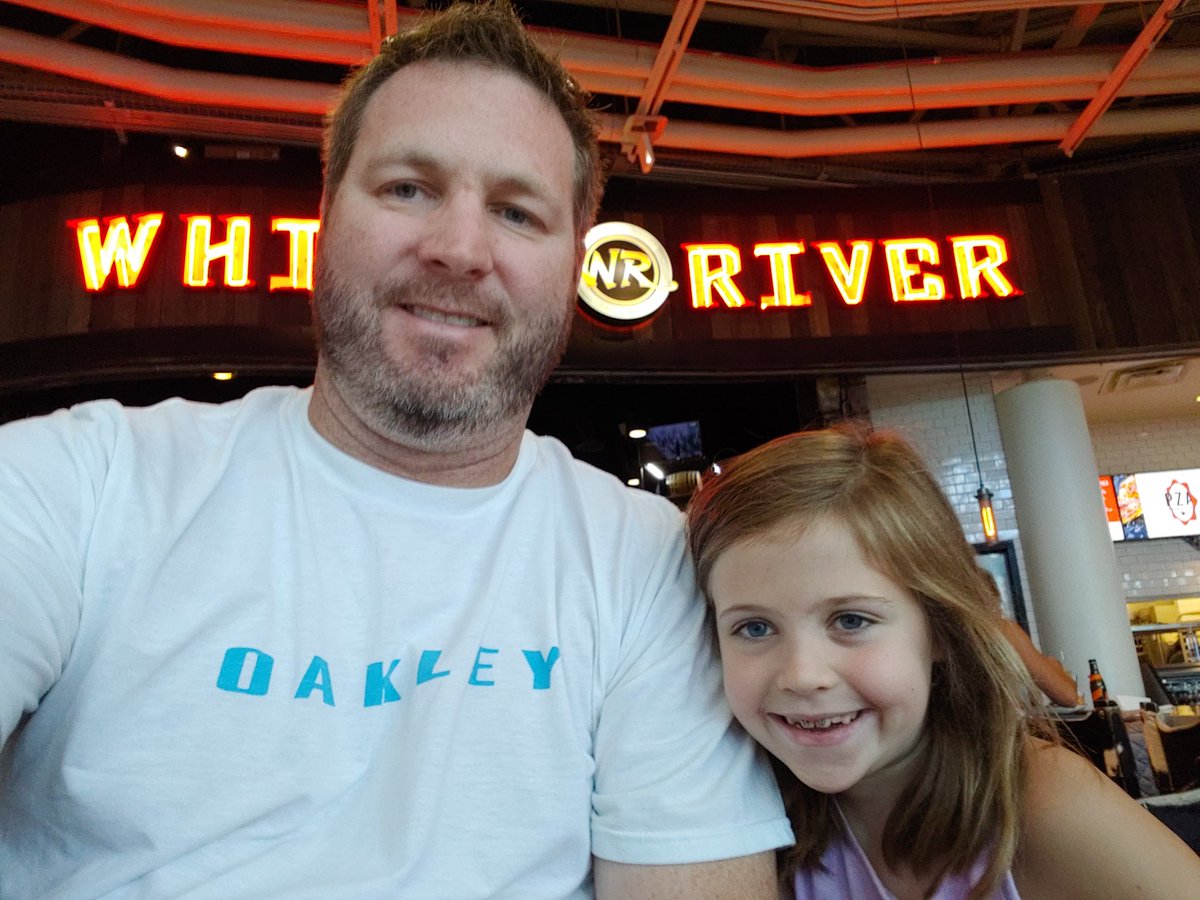 Stopped in @WhiskyRiverCLT on our way home from @TooToughToTame @DaleJr