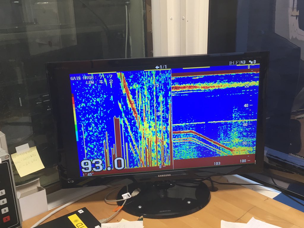 K_tikka's tweet photo. Sampling sediments on #VIMMA2019 @GTK_FI @FMI_Marine #GulfofFinland https://t.co/CpCvfG0cjO