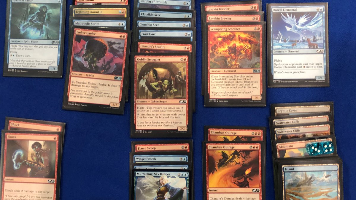 Arena_Athletes's tweet photo. For those listening to the trip report from the podcast this week... David's team sealed deck: https://t.co/pTFGykvGuT