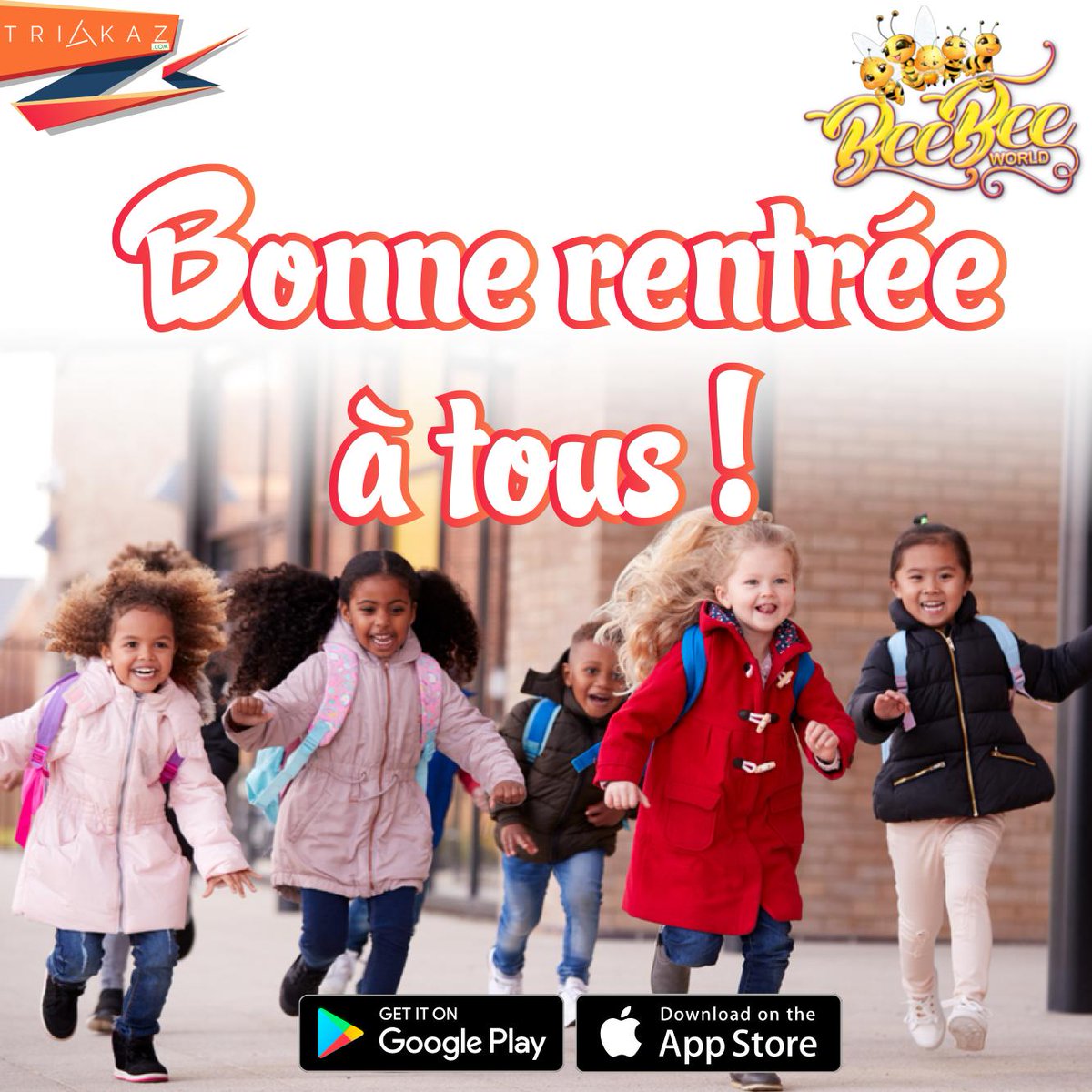 BeeBeeWorldd's tweet photo. C'est la rentrée dans le monde des Beebees. Toutes nos abeilles vont aussi à l'école. Bonne rentrée à tous ! #Rentrée_scolaire
 #Beebee_world https://t.co/aaxc7IW7J3