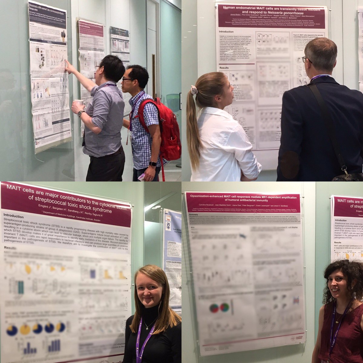 CIM_Sweden's tweet photo. We’ve got several CIMers in Oxford at the @EMBO #CD1MR1 meeting! Come see our posters on #MAITcells and other T cells! @SandbergLabKI @bjorkstrom_lab https://t.co/J2hMEQ0A6B