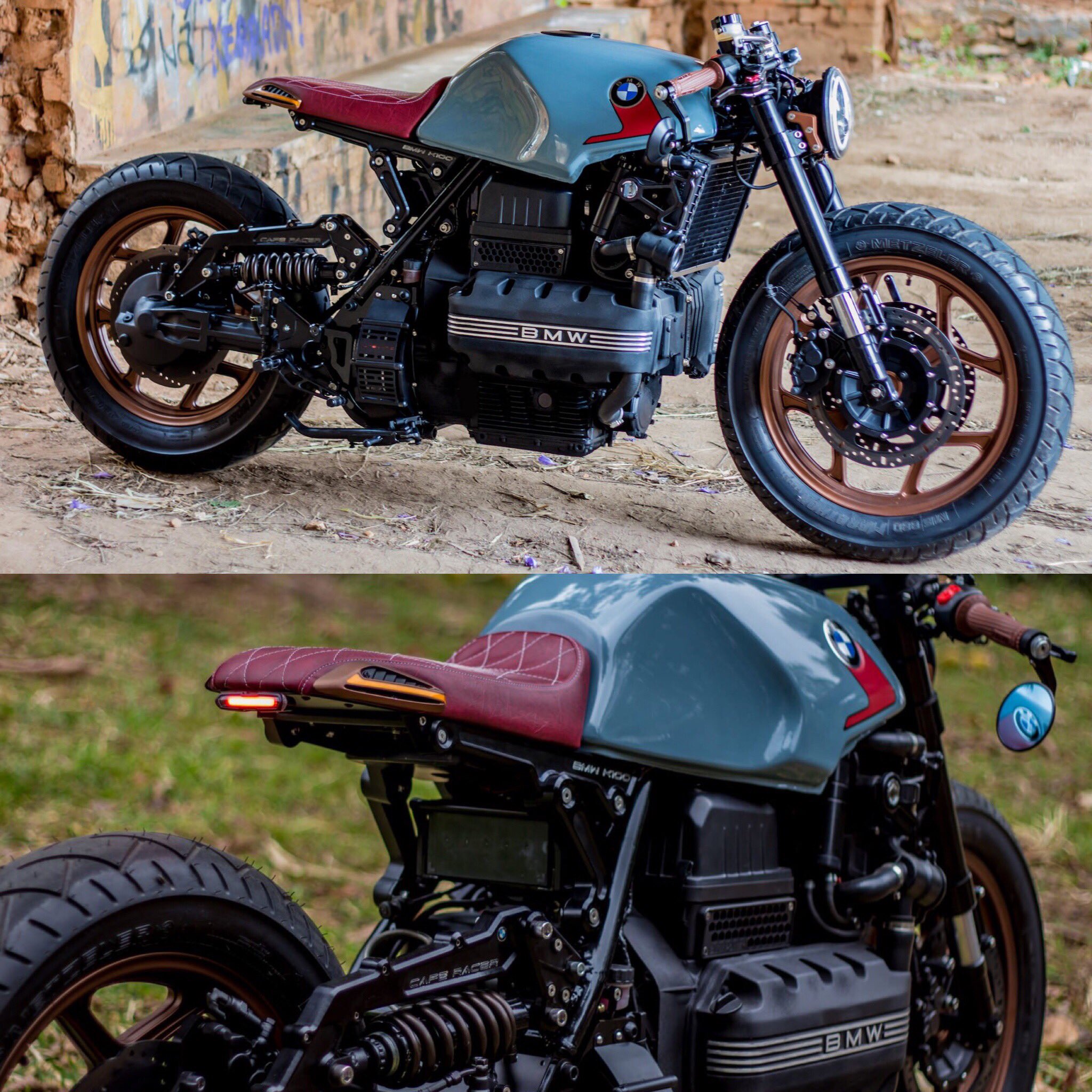 Cafe Racer красный