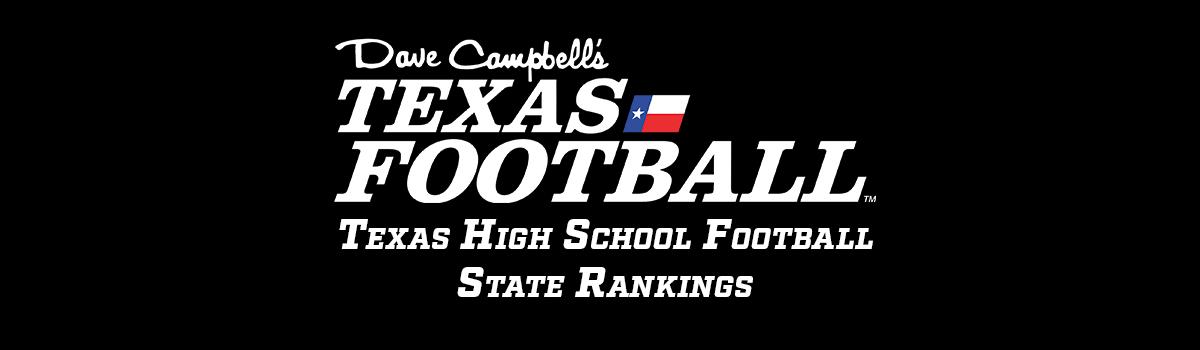 BREAKING: Dave Campbell's Texas Football, the official rankings provider of the Associated Press, has released its Week 2 Texas high school football rankings. #TXHSFB

texasfootball.com/article/2019/0…