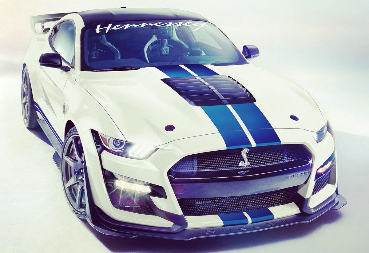 RealCarsSA1's tweet photo. Standard V8 Ford Mustang not enough? Well then Hennessey Performance has a twin turbo, 5.2 liter V8 answer for you. Producing 895kW (1200hp) and 1354Nm (1000lb-ft) of torque. Meet the Venom 1200! To much power or just right? @FordSouthAfrica @Ford @FordPerformance https://t.co/pkbzQcqVDN