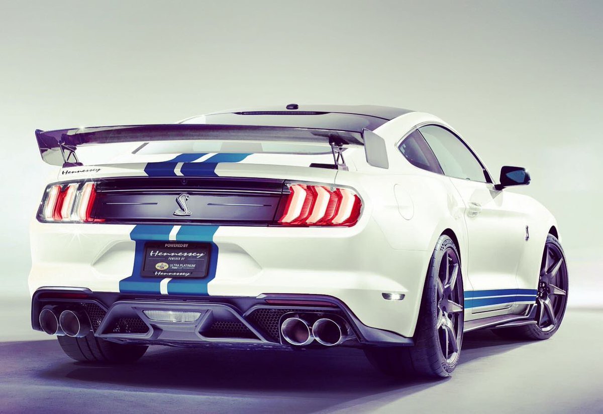 RealCarsSA1's tweet photo. Standard V8 Ford Mustang not enough? Well then Hennessey Performance has a twin turbo, 5.2 liter V8 answer for you. Producing 895kW (1200hp) and 1354Nm (1000lb-ft) of torque. Meet the Venom 1200! To much power or just right? @FordSouthAfrica @Ford @FordPerformance https://t.co/pkbzQcqVDN