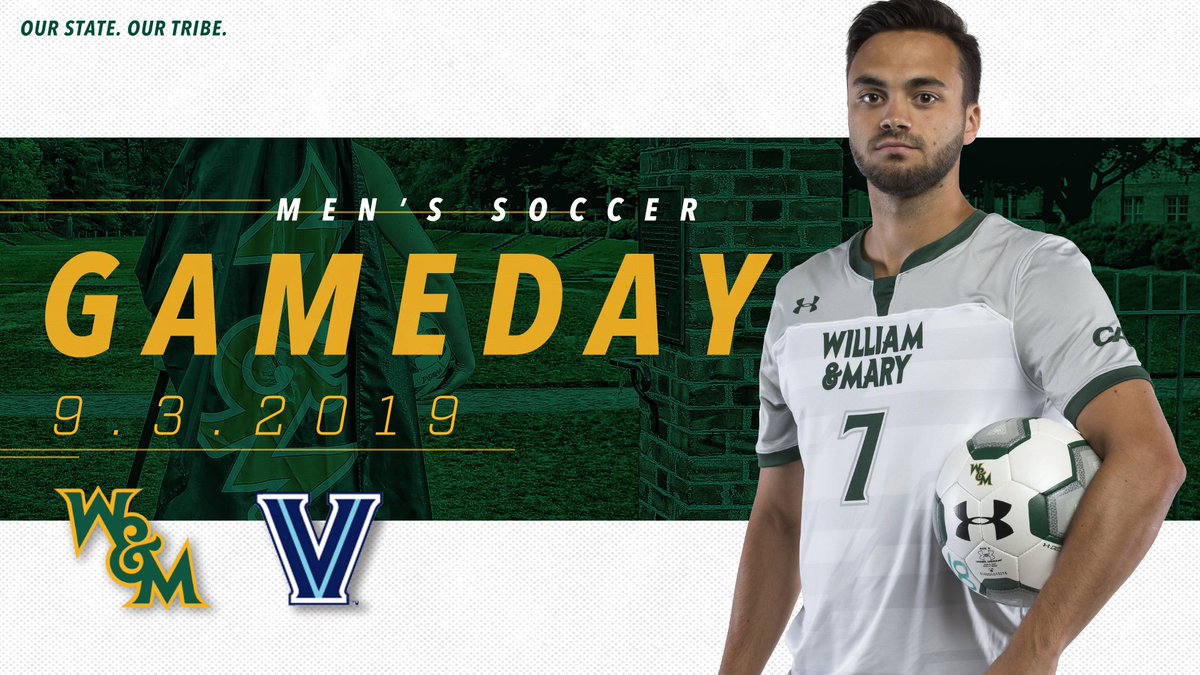 WMTribeMSoccer's tweet photo. GAMEDAY | The Tribe plays its first home game of 2019 against Villanova tonight.

Preview➡️https://t.co/urCNVz1Rin
🆚 Villanova
📍Williamsburg, Va.
🏟 Martin Family Stadium
🕖 7 PM
🎟 https://t.co/mubxP2xqlh
🖥 https://t.co/T9u1GuQW6N
📊 https://t.co/b3jR9N21tX

#OurStateOurTribe https://t.co/KRaSvXIVHz