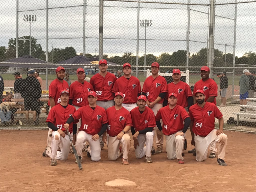 S_Falcons's tweet photo. The Falcons defeat Harwood Corners 4-2 at the 50th Annual Labour Day Fastball Tournament. #kaa #jb61 https://t.co/61vO0fmsQH