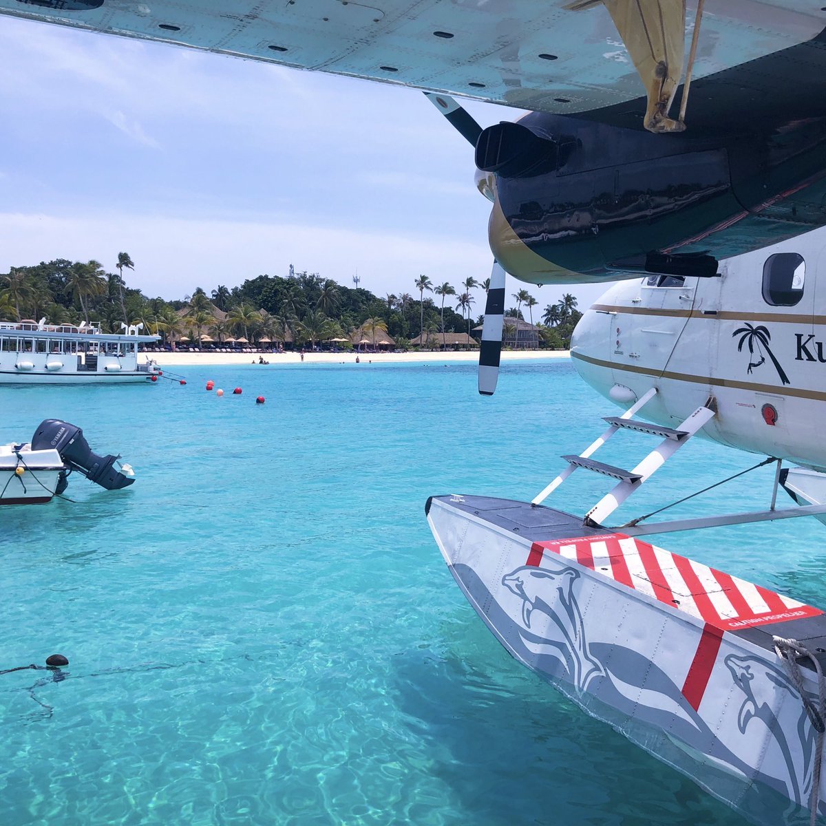 AndrewHScottKY's tweet photo. Four airports, three airlines, two continents, and the single most beautiful place on the earth! The lagoons are Tiffany blue and sunsets are like fireballs in the sky! Thanks, @transmaldivian, for the final leg!

Wishing everyone a safe and blessed Labor Day! https://t.co/AbjFmAxbYo
