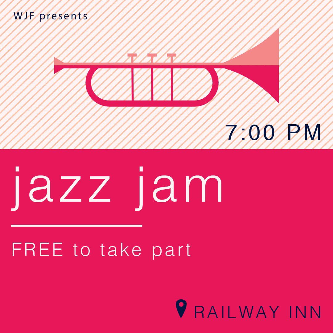 Do you play or sing? If so, we’d love to see you on Saturday 21st Sept at 7pm for our jazz jam at <a href="/railwaylive/">The Railway Inn</a>! It’s free to come along if you’d like to take part, or £5 to come along along and listen! Find out more on our website. #winchjazzfest #creativewinch