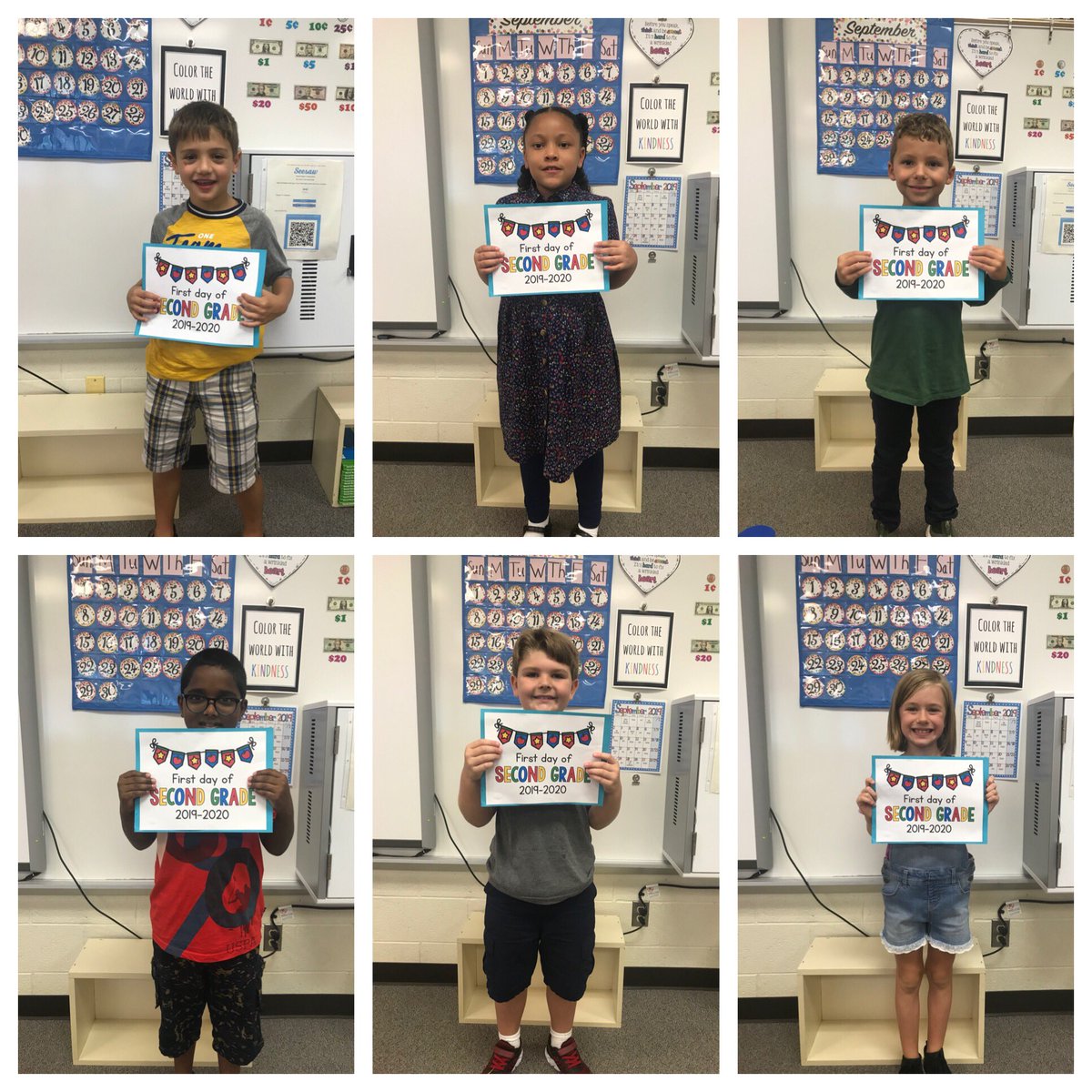 MrsSilverman2's tweet photo. First week of second grade, ✅ https://t.co/dcUZtzcW90