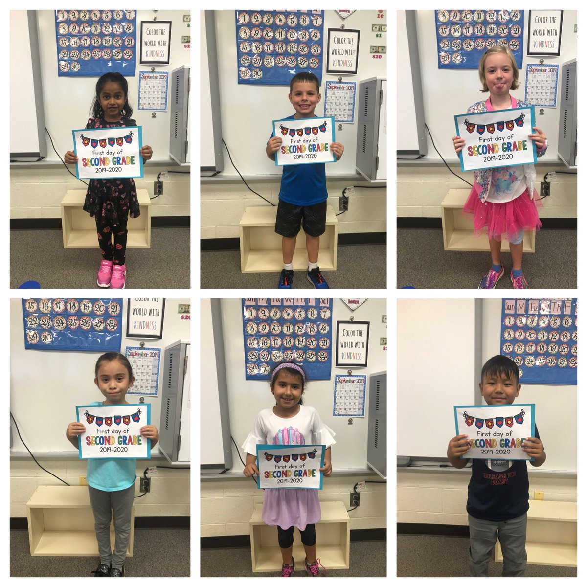 MrsSilverman2's tweet photo. First week of second grade, ✅ https://t.co/dcUZtzcW90