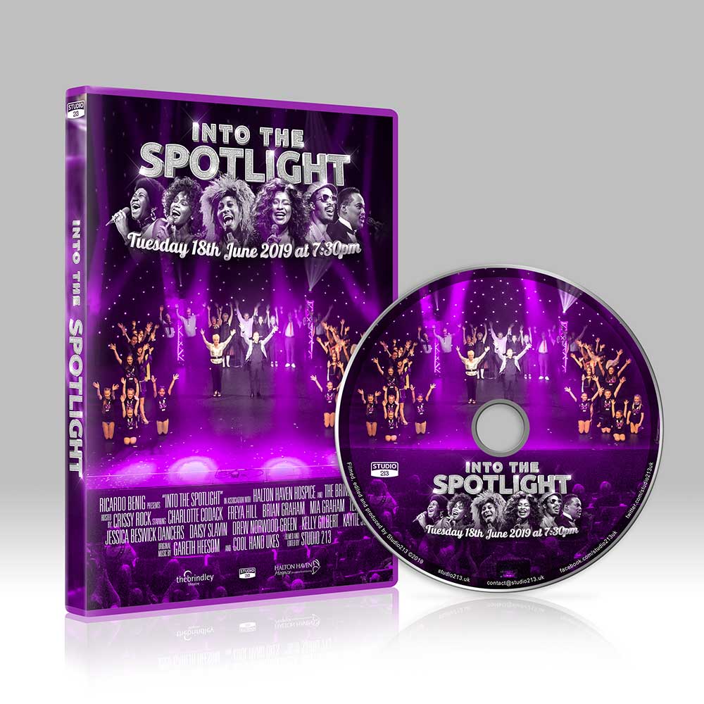 The Into The Spotlight Show 2019 is now available to purchase on DVD and Blu-ray!

Own your own copy of this fantastic charity event, hosted by <a href="/Crissy_Rock/">Crissy Rock</a> and featuring some of the best local talent

Plus, part of each sale is donated to <a href="/haltonhaven/">Halton Haven Hospice</a> 

studio213.uk/product/into-t…