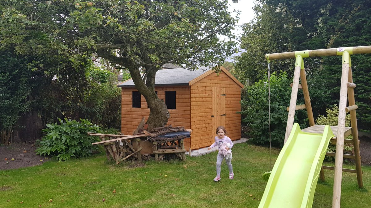 nikki4032's tweet image. Most women get excited with #prada or #Gucci .Today I got a new Shed ,only 7yrs in the making. Now to get rid of the old #ratinfested #shedfullofshit I think a hazmac maybe involved