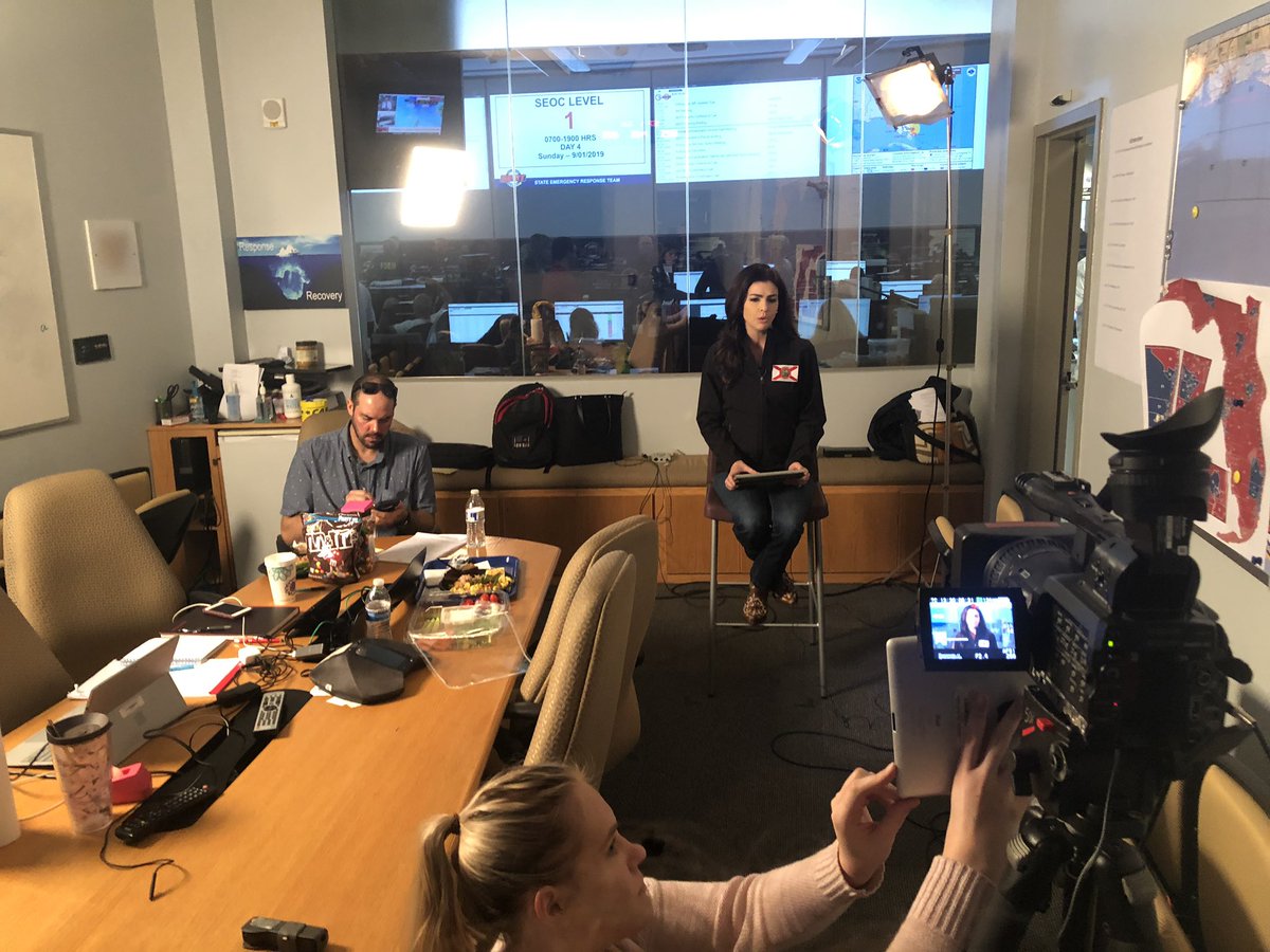 Shooting a little PSA yesterday with Florida’s First Lady....