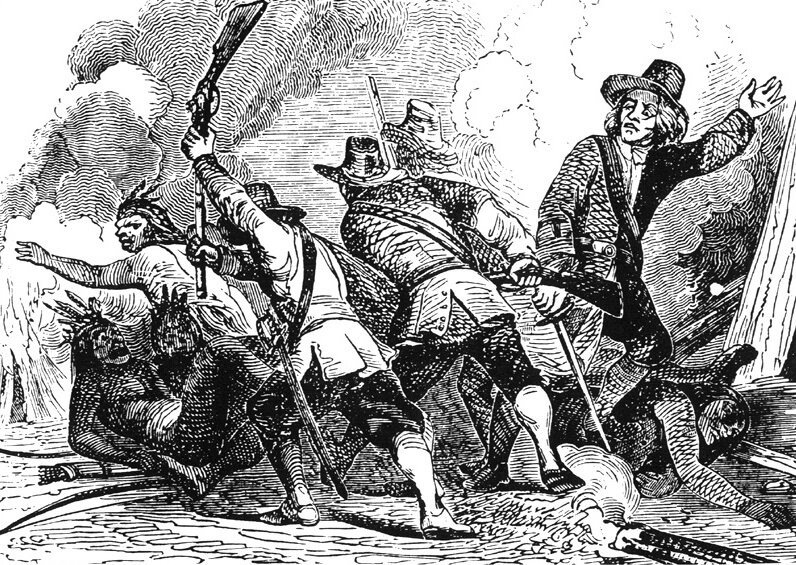 LA OSCURA REALIDAD vs LEYENDA NEGRALas Guerras Pequot · Colonos ingleses vs Pequot"Esta sangrienta guerra fue probablemente la primera masacre a gran escala"  http://paseandohistoria.blogspot.com/2011/09/las-guerras-pequot.html