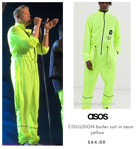 neon boiler suit