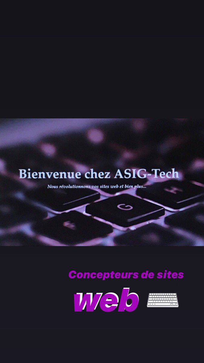 AsigTech's tweet image. Suivez-nous et partagez notre page ! Un ami à vous a peut-être besoin de nos services pour développer son activité !