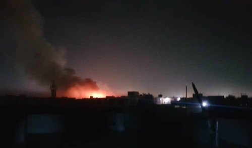 ANI's tweet photo. A car bomb explosion occurred near Green Village area in Kabul’s PD9: TOLOnews #Afghanistan https://t.co/GGpJ8qwuHx