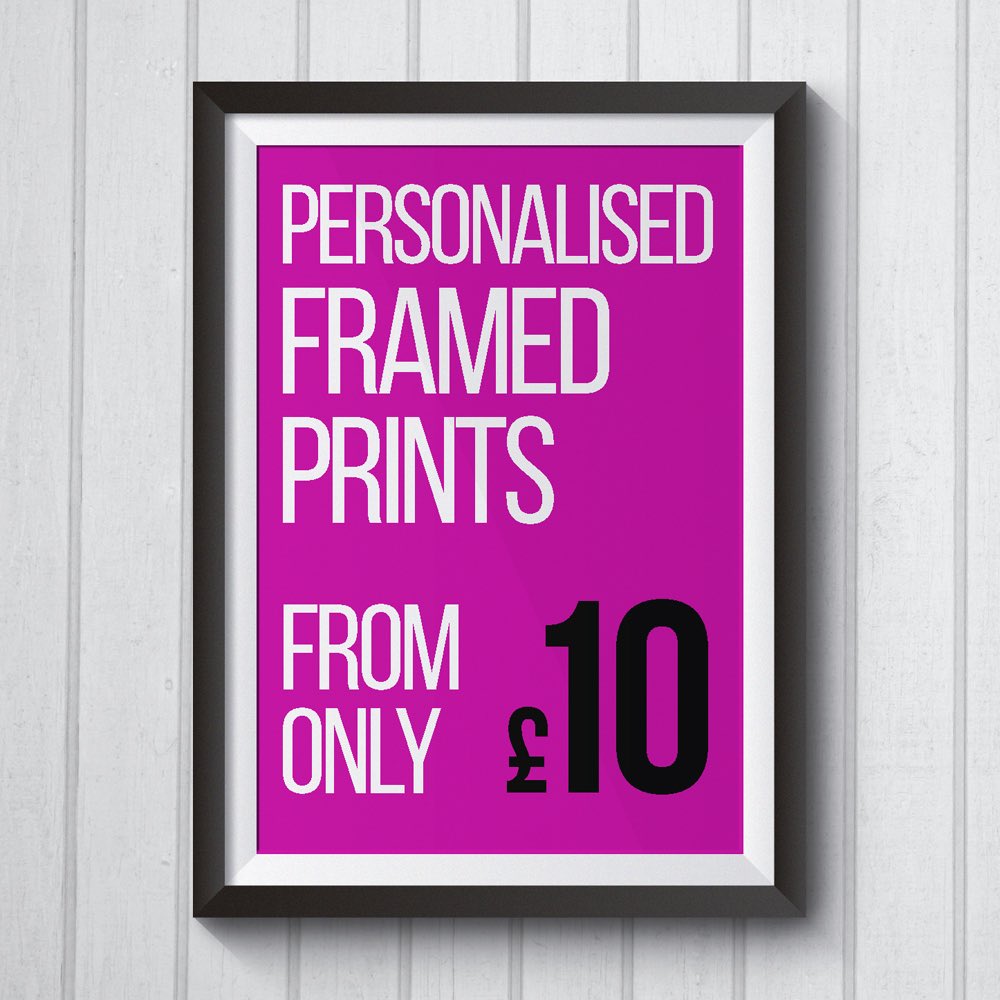 individuali_art's tweet photo. Looking for that special gift? We offer a selection of personalised framed prints from as little as £10. 
#personalisedprint #giftideas #family #friends #love #mancave https://t.co/dGxifH3sy0
