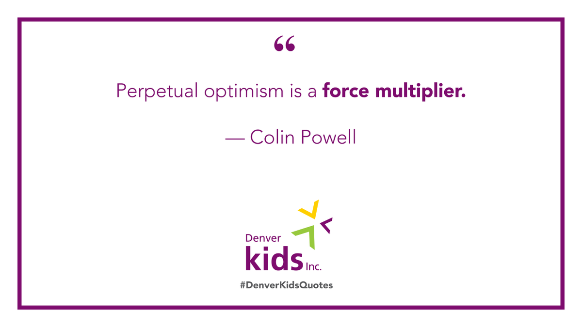 #DenverKidsQuotes #MondayMotivation