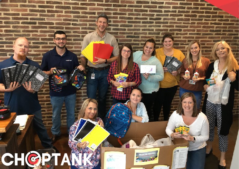 ChoptankTranspt's tweet photo. We collected school supplies at our #PrestonHQ for students at @CarolineCoPS. #PrestonElementary #FederalsburgElementary #GrowCaroline #ChoptankintheCommunity https://t.co/iXbdr5oAoe