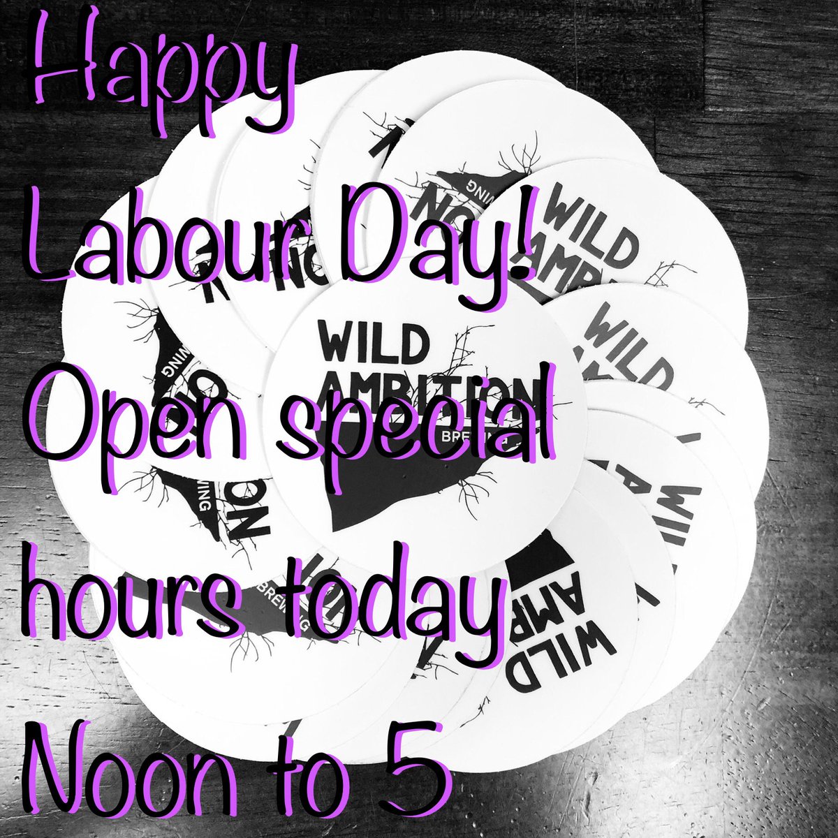 Join us at the brewery for tastings and bottles on the last day of the long weekend! Noon to 5!