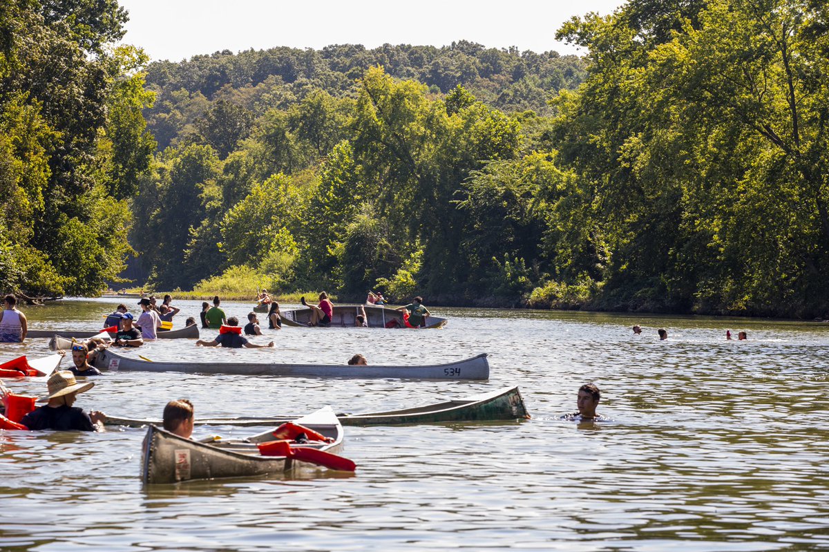 freedhardeman's tweet image. We’re thankful for the work our #FHUFamily does to make the world better, and we hope you are having a great Labor Day! (These scenes are from last week’s annual #FHUInterface trip on the Buffalo River.)