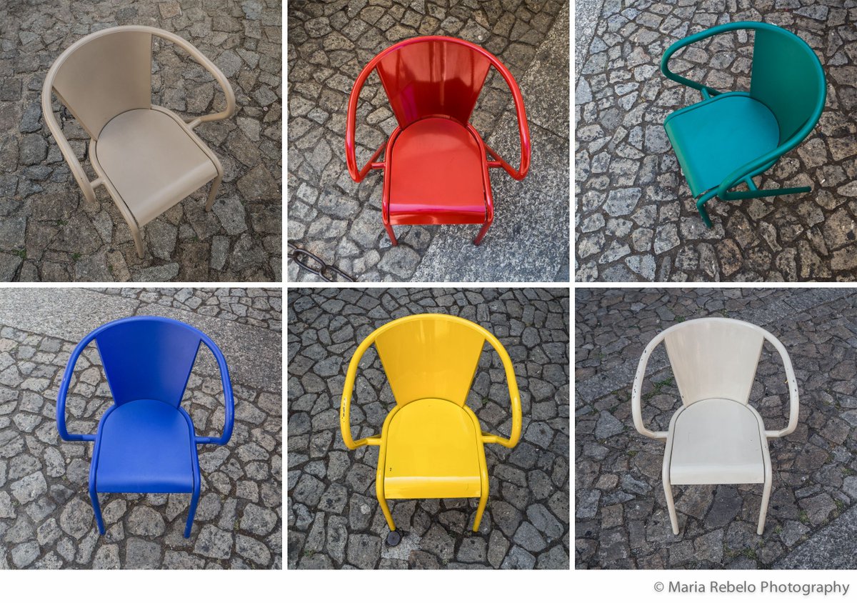 saltofportugal's tweet photo. It is a wonderful day to seat in an esplanade in a colorful Gonçalo chair. https://t.co/nZY5HAHYrq @visitportugal #Portugal #design https://t.co/fMOgClDupT