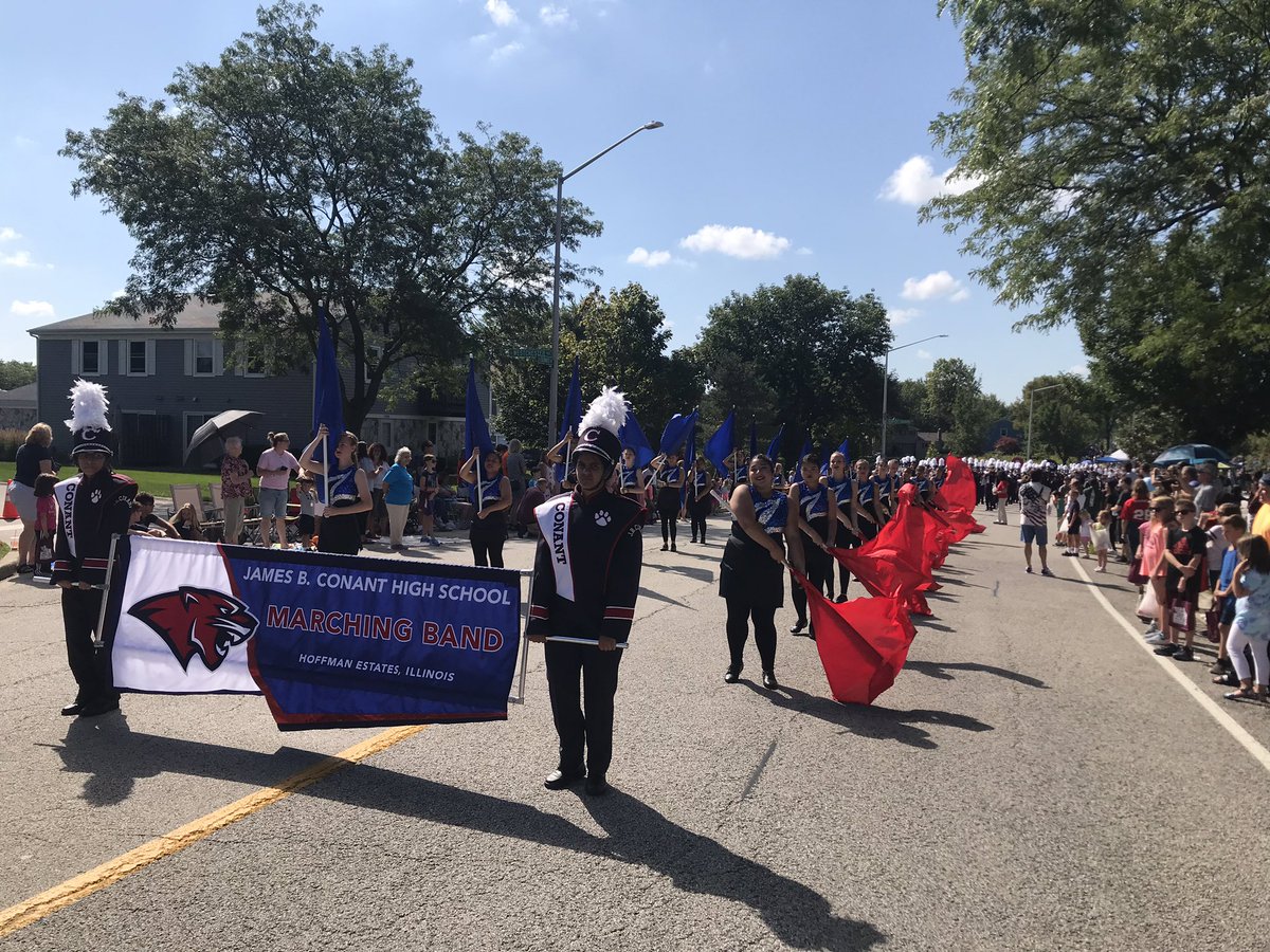 ConantCG's tweet photo. We had so much fun today at the Septemberfest Parade! @ConantBand @ConantClubs @SSeptemberfest https://t.co/NxbRRaFaGt
