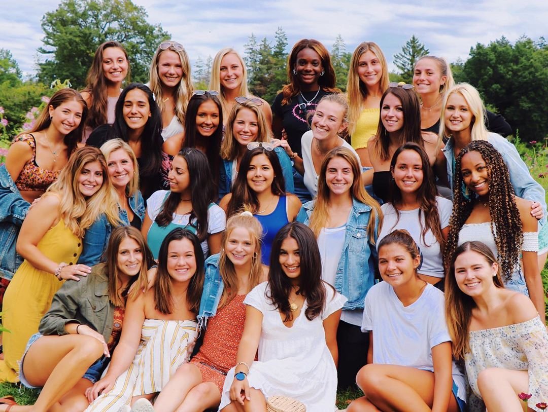 𝙿𝚑𝚒 𝙵𝚊𝚌𝚝𝚜: Did you know that Alpha Phi is one of the oldest and largest women's fraternities? When you join Alpha Phi you join a network of over 250,000 women. We have been celebrating Bid Days since 1872! #WeAreAlphaPhi