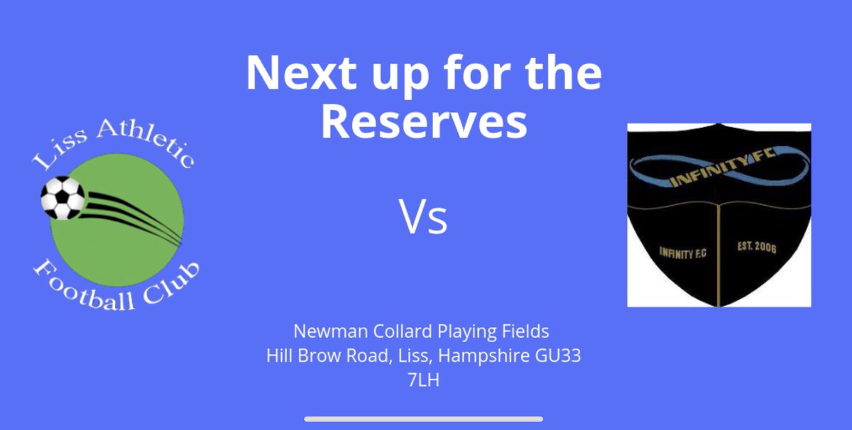 Liss Athletic Reserves tweet media