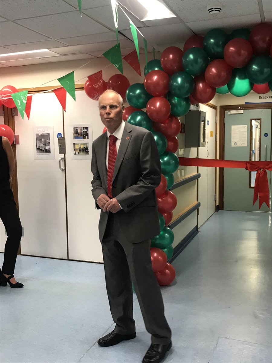 sharonraymond50's tweet photo. Bracken’s extension opening ceremony. A huge thank you to the PDLF for raising enough money for this to be possible #haemteam #dreamteam https://t.co/wzMSvRagfP