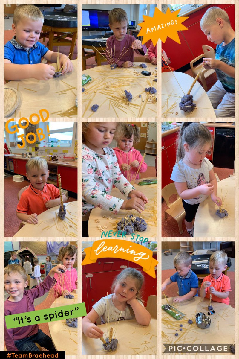 BraeheadE's tweet photo. Developing our fine motor skills and creating master pieces! #curiosityinquirycreativity #BtA #TeamBraehead https://t.co/yq38z0rFrJ