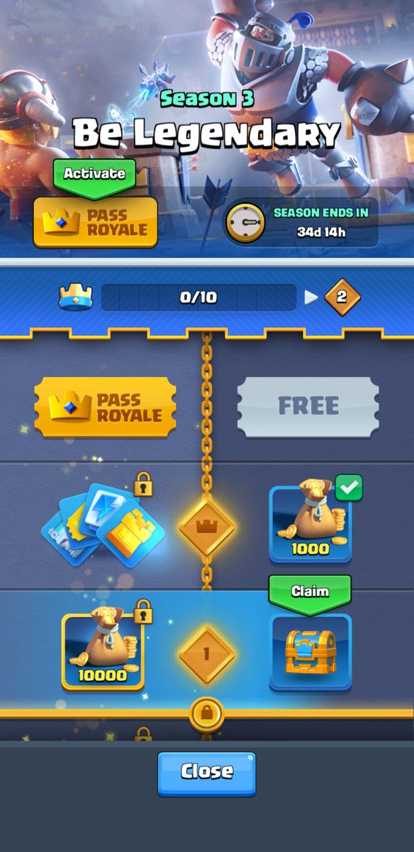 🔥SORTEO DÉ 5 PASES ROYALE🔥

¡Sólo debes hacer esto! 

⚔Seguirme: <a href="/SokingRcQ/">v</a>

⚔Seguir @velrol86Mx 

DAR RT 🔁 Y FAV ❤

Pagos via PayPal o supercell I’d 

(Ganador se dará a conocer el día sabado)