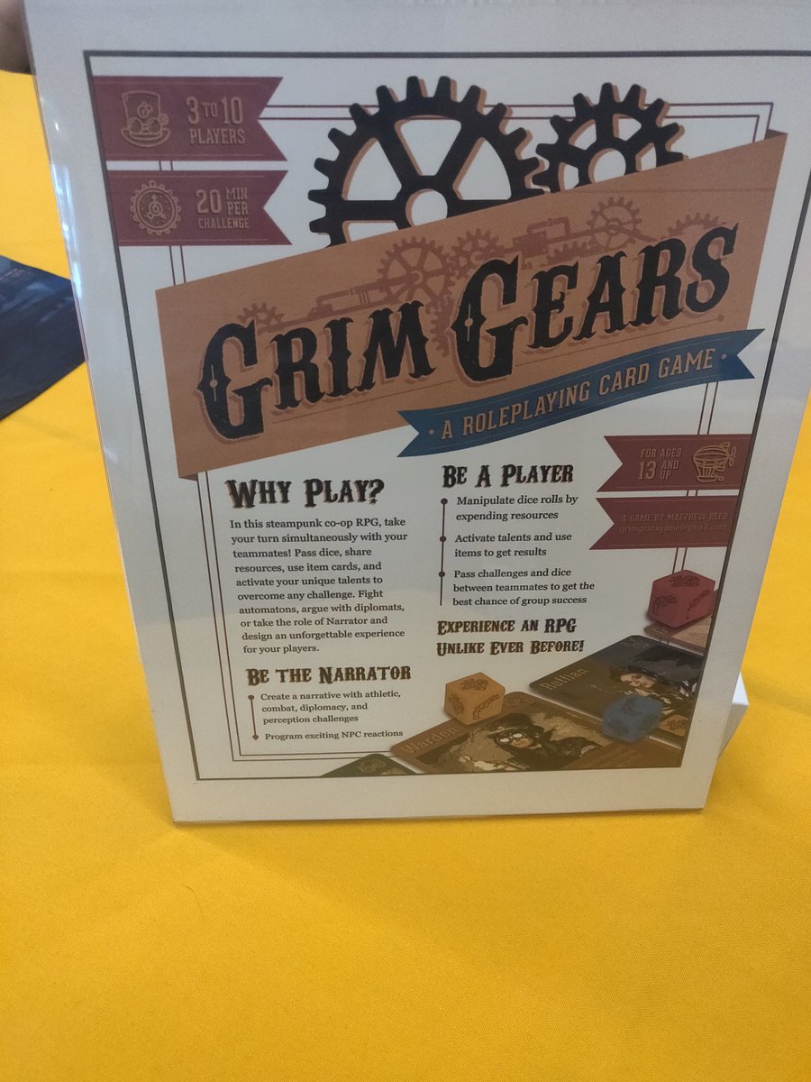 playtestNW's tweet photo. Yes we're back. Back again... playtesting on the 5th floor of the Regency until 6pm. Pics include games you can play from 10am-2pm today #EquestrianPedestrianBicycle by @HyperEnter #Minersofthe9thNebula by @Drawnonward and #GrimGears https://t.co/CUZC8XsDMc