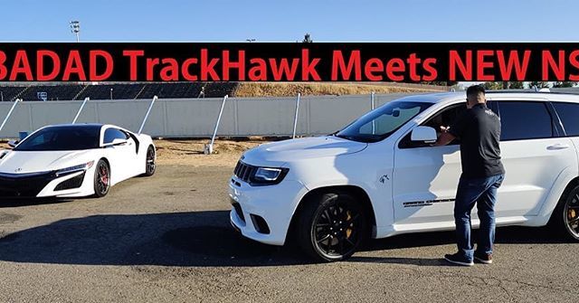 #SUBSCRIBE and #SHARE. Head to our channel: YouTube.com/OverkillEveryt…

The BADAD TrackHawk takes on the NEW NSX! One of our clients and great guy @hypnotistadr left his TrackHawk at home and instead we dialed in the NSX all night leading to an aweso… ift.tt/2MMXkXn
