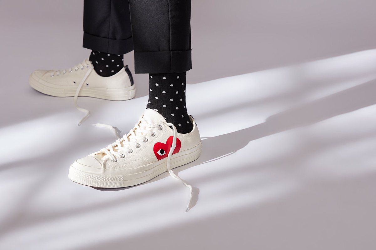 cdg play x converse 1970s