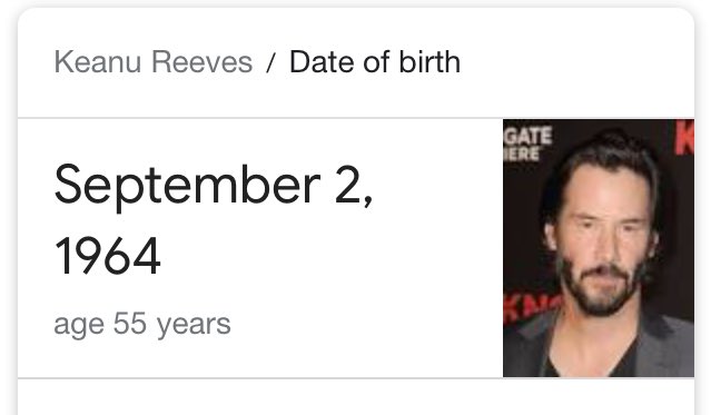 Happy birthday Keanu Reeves, you re breathtaking. 