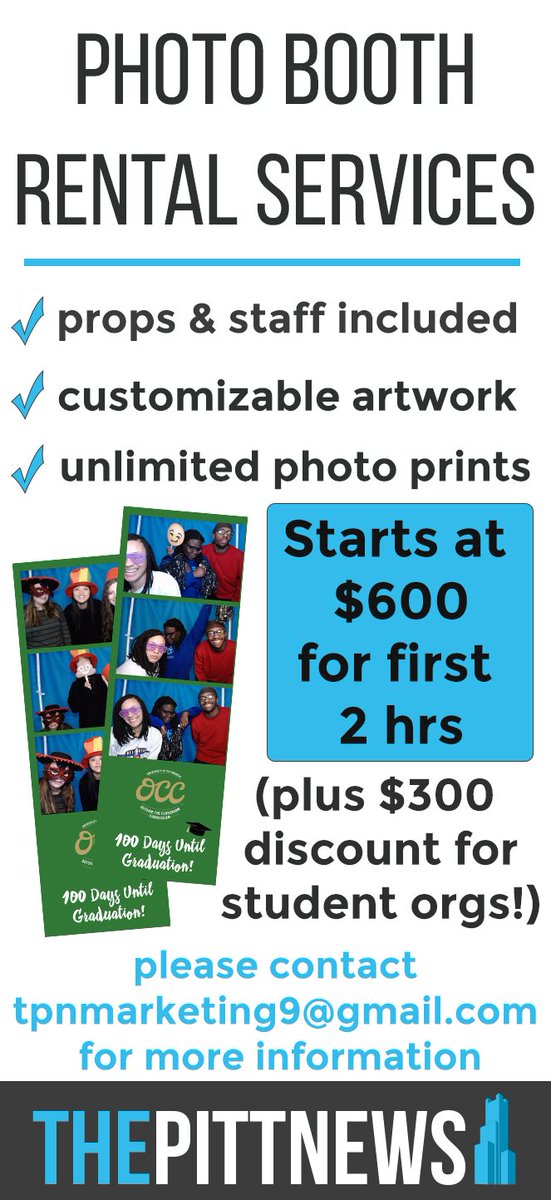 The Pitt News on Twitter "Make your next event with our