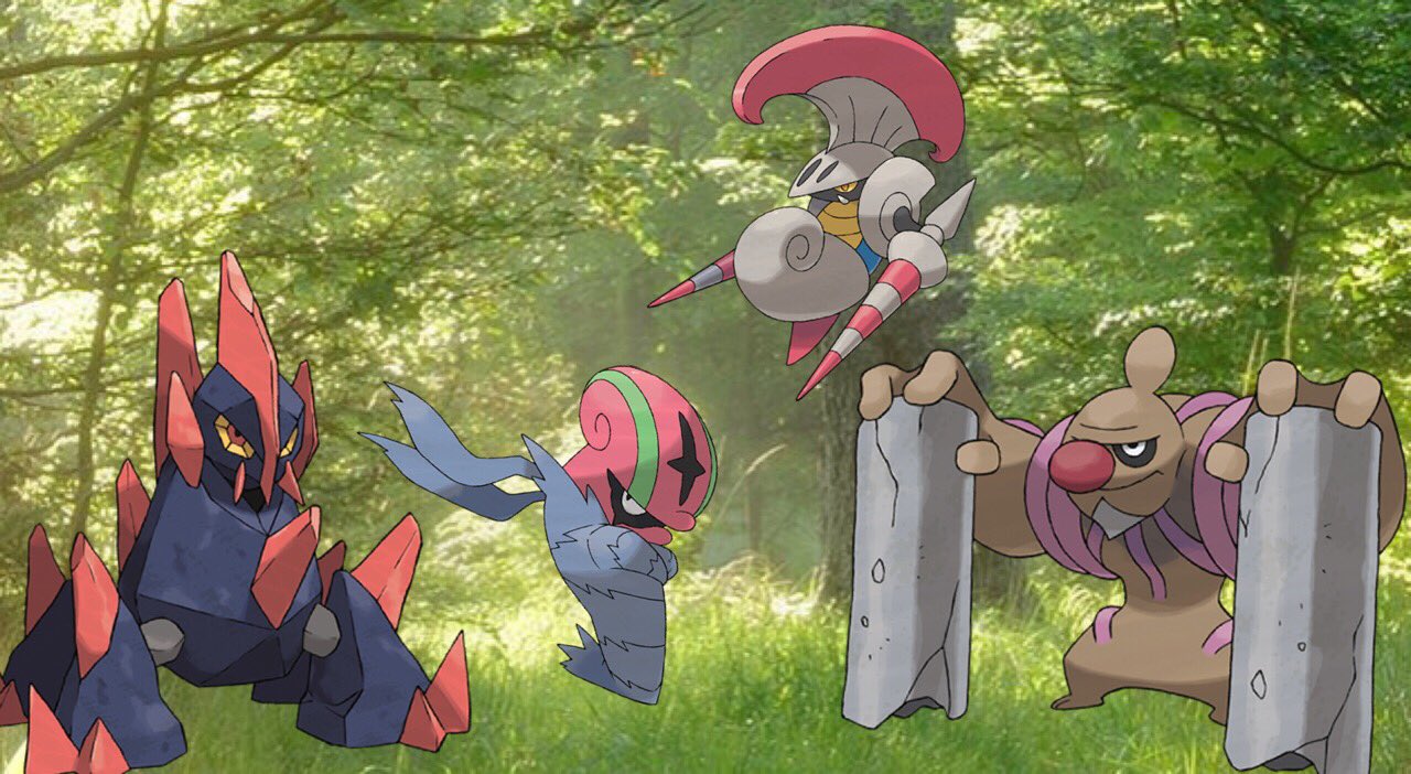 Onepoke 第五世代のトレード進化ポケモン ガントル ギガイアス チョボマキ アギルダー ドテッコツ ローブシン カブルモ シュバルゴ T Co I9ivisnycw Twitter