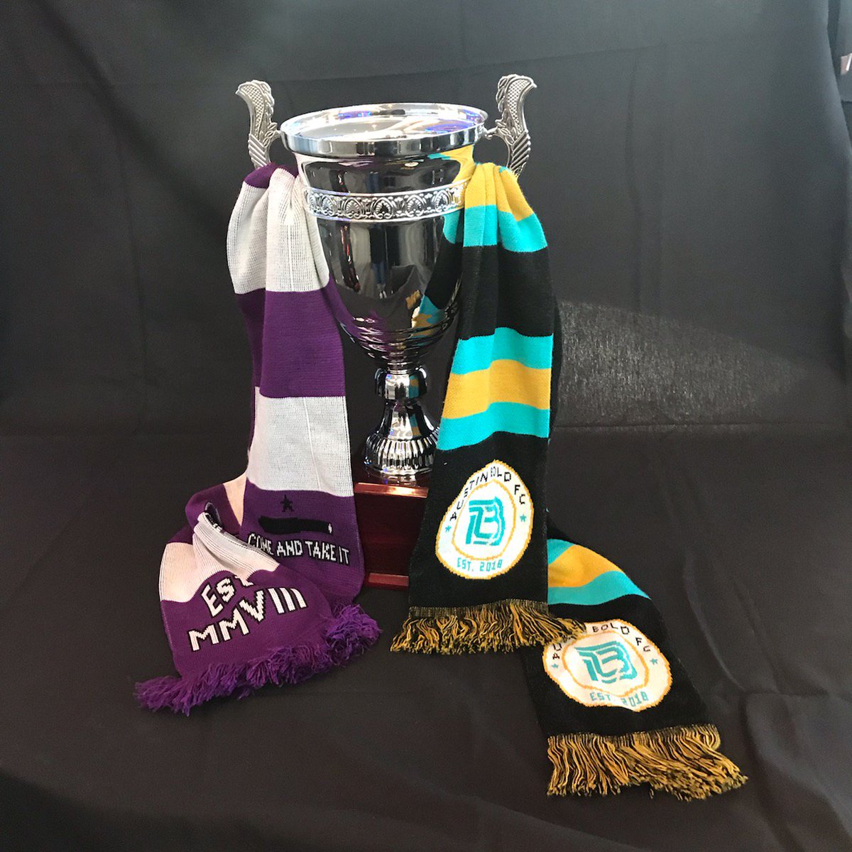 We will have the <a href="/copatejas/">copatejas</a> back in <a href="/AustinBoldFC/">Austin Bold FC</a> territory in a few weeks after engraving is complete. It will try to make another pregame appearance before the last home match.