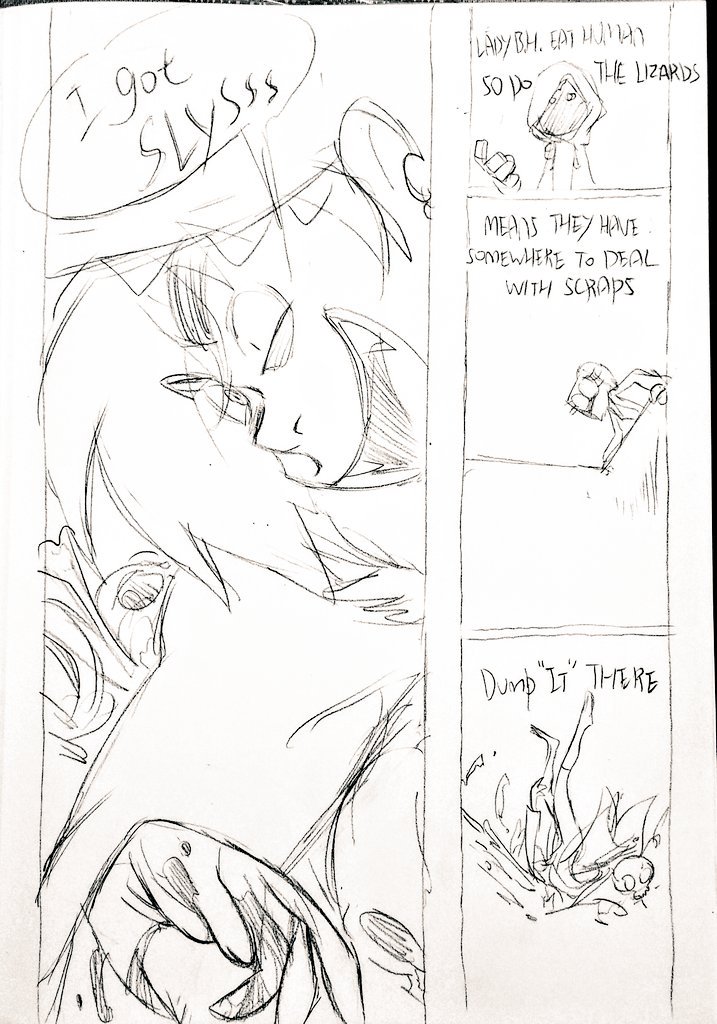 Villainous同人マンガ
BH & WH及びladyBH & WHlady共存したAU
ハカセmainです
何でも許す方向け
微闇 ④
#VillainousFanart #Heroic