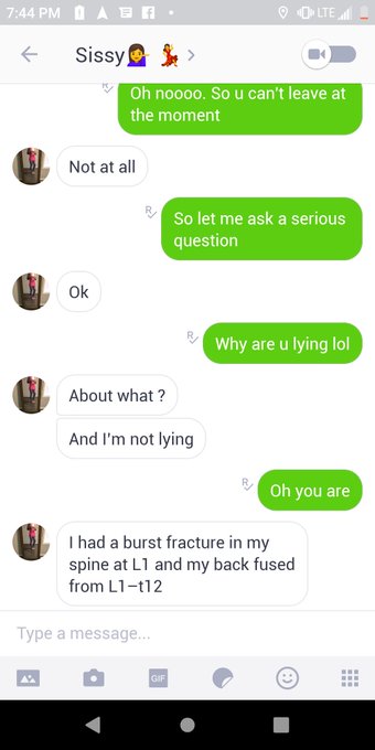 Smh the lies these bitches tell. Don't ever for a second think I'm falling for your games. 😜 #findom<a href="/tag/findom"class="tags"><span>#findom</span></a>