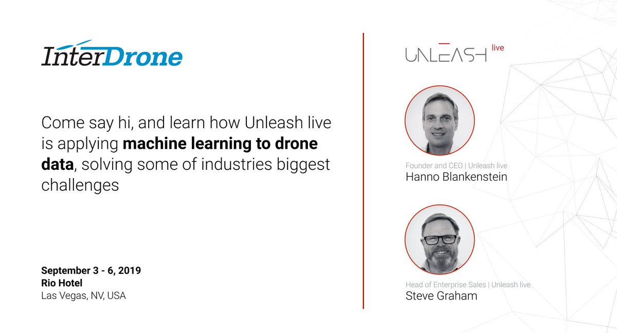 unleashlive's tweet photo. #UAV #Vegas #Interdrone #ArtificialIntelligence https://t.co/bUE7KN1ozQ