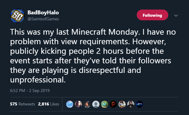 ramdroids's tweet photo. collection of mcyters dropping out of minecraft monday! keep them coming! https://t.co/BAYnSp8PkT
