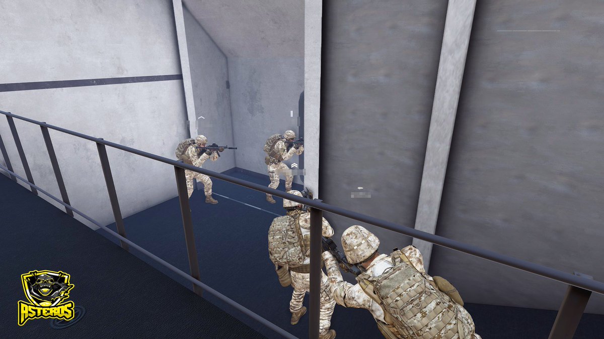 asterostw's tweet photo. 📌 Asteros Clan: Visit, board, search, and seizure (VBSS). 📷
⚓️ VBSS team en entrenamiento sobre Combate en Espacios Cerrados (Close Quarters Combat). 💪
#VBSS #CT #Arma3 @Arma3official #Milsim #Asteros #Training #USMC https://t.co/Yih3z4YyRf