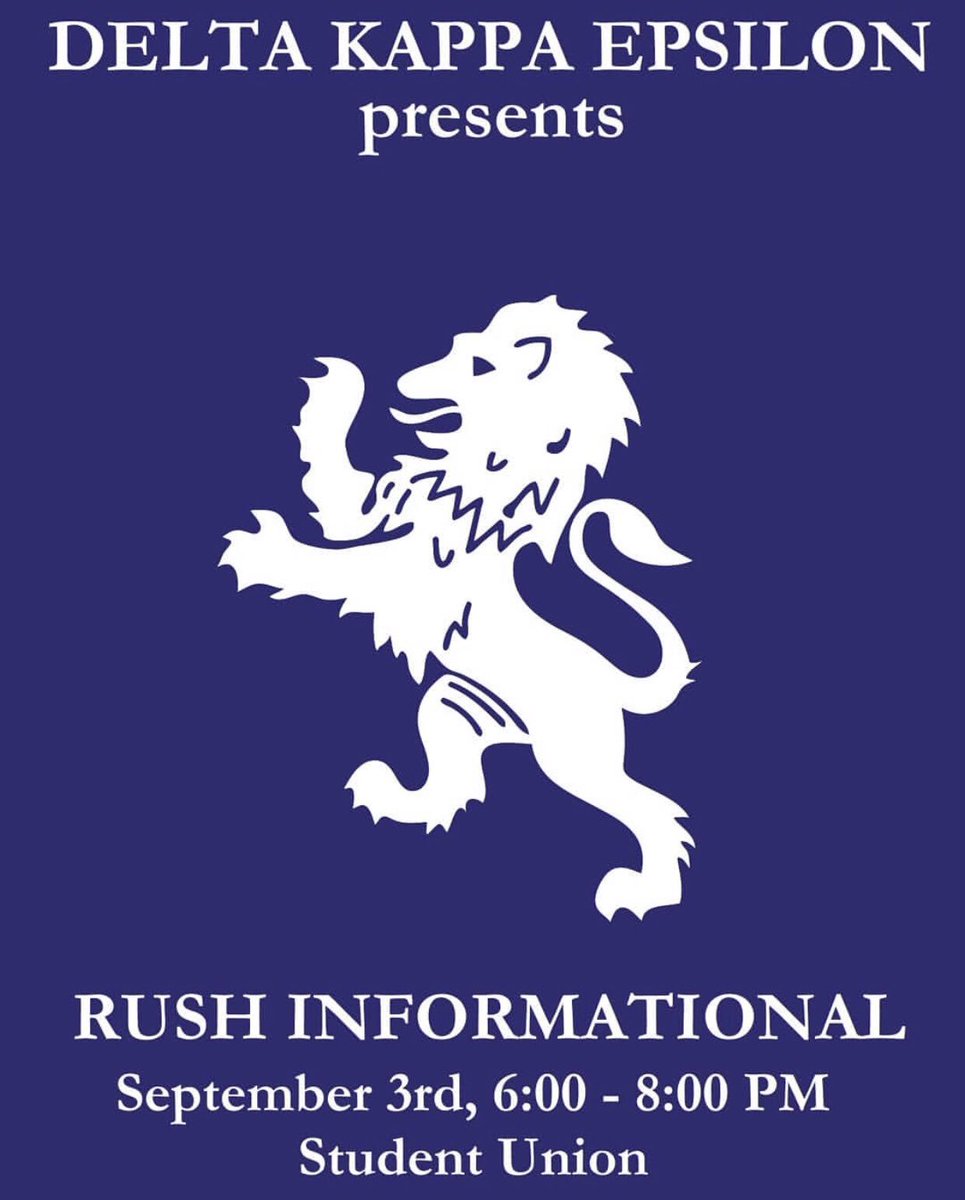 luigimvc's tweet photo. #RushDKE this Fall! Come join us at our Rush Informational tomorrow in the @UISUnion South Ballroom. #UISedu #DKE #DEKE #DeltaKappaEpsilon https://t.co/qqU9jFEGzO