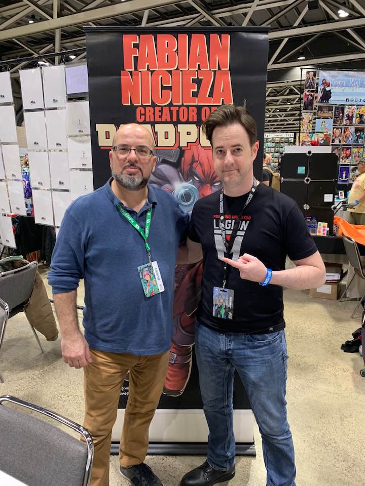 GeekToMeRadio's tweet image. Our 150th show is all about #comicbooks!! We have interviews w/ #SpiderMan book editor @JimSalicrup, #Deadpool co-creator @FabianNicieza and prolific writer on #KingdomCome #TheFlash, #Daredevil, #CaptainAmerica, #Superman &amp;amp; so many more @MarkWaid!!!
.
podomatic.com/podcasts/geekt…