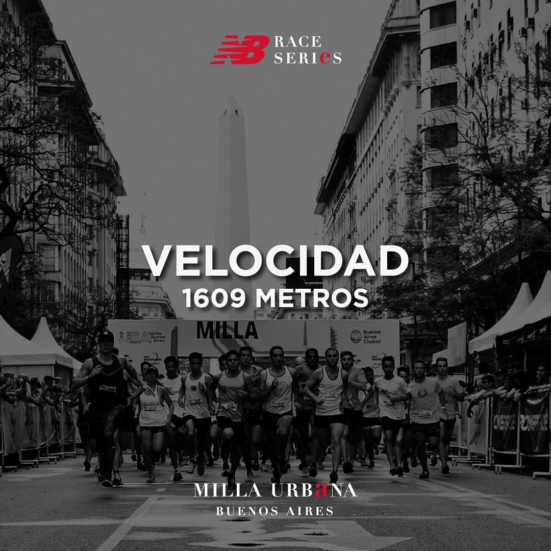 MillaurbanaBA's tweet photo. Prepárate para desafiar tu velocidad y resistencia con la #NBmillaUrbana Buenos Aires. 

Este 9 de noviembre tienes una cita con el ritmo frenético. 🔥🔥

Recuerda:  𝘾𝙐𝙋𝙊𝙎 𝙇𝙄𝙈𝙄𝙏𝘼𝘿𝙊𝙎

Inscribete en https://t.co/Kfa5HNoCQU https://t.co/nC8td5lw6w
